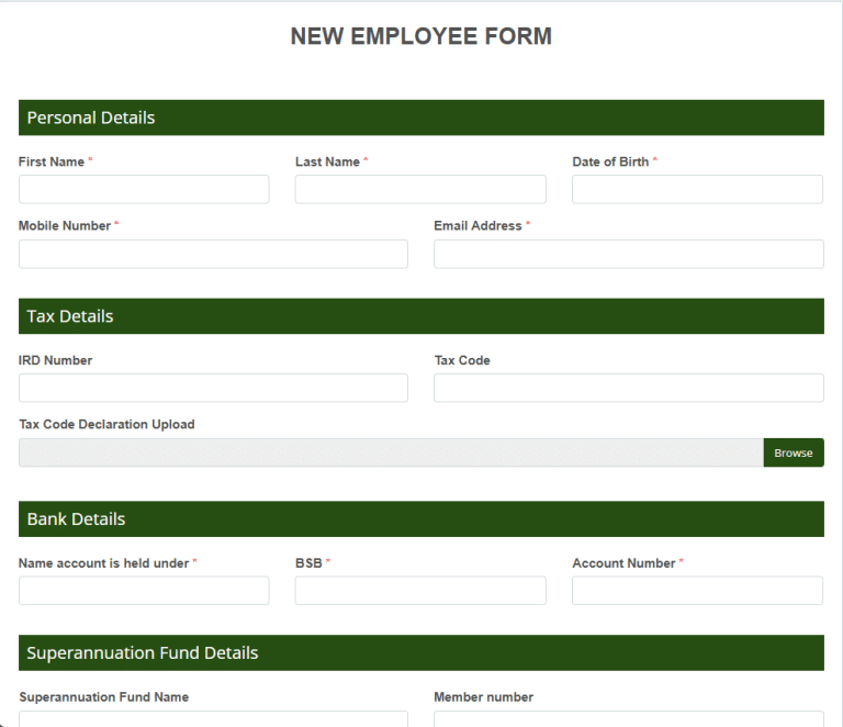 Spap Forms Online Registration Forms - Snapforms New Zealand