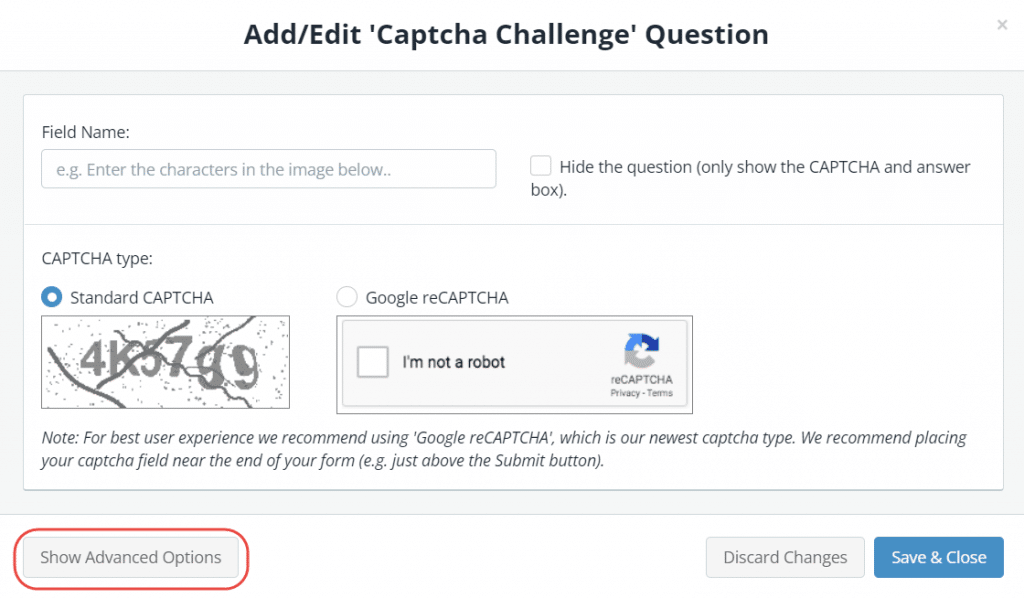 CAPTCHA Verification - Snapforms Resources & FAQs