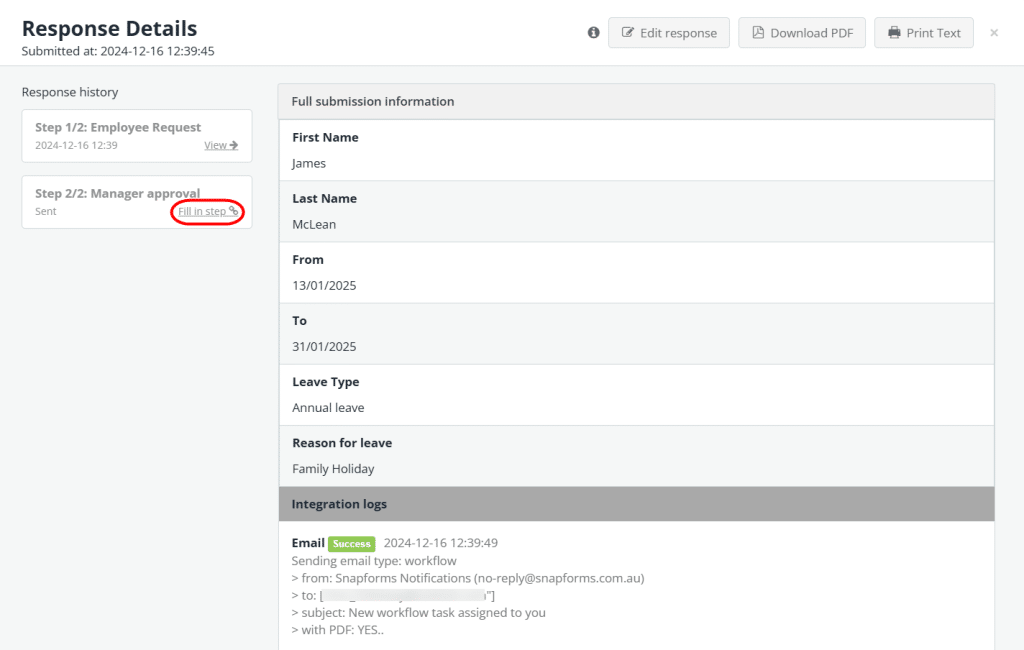 Managing Workflow Submissions - Snapforms Resources & FAQs